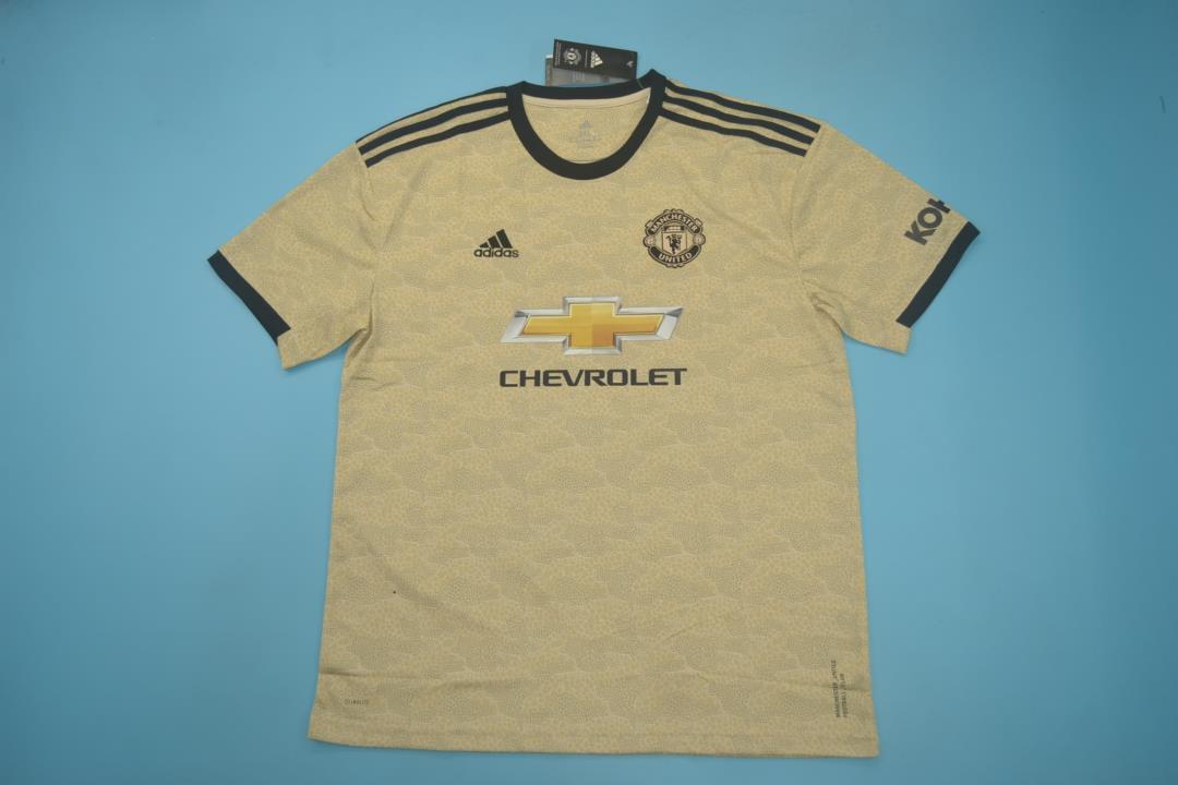 AAA Quality Manchester Utd 19/20 Away Brown Soccer Jersey